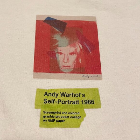Uniqlo Andy Warhol Collages Short Sleeve Mens Size Medium Graphic Tshirt Shirt - Picture 2 of 16